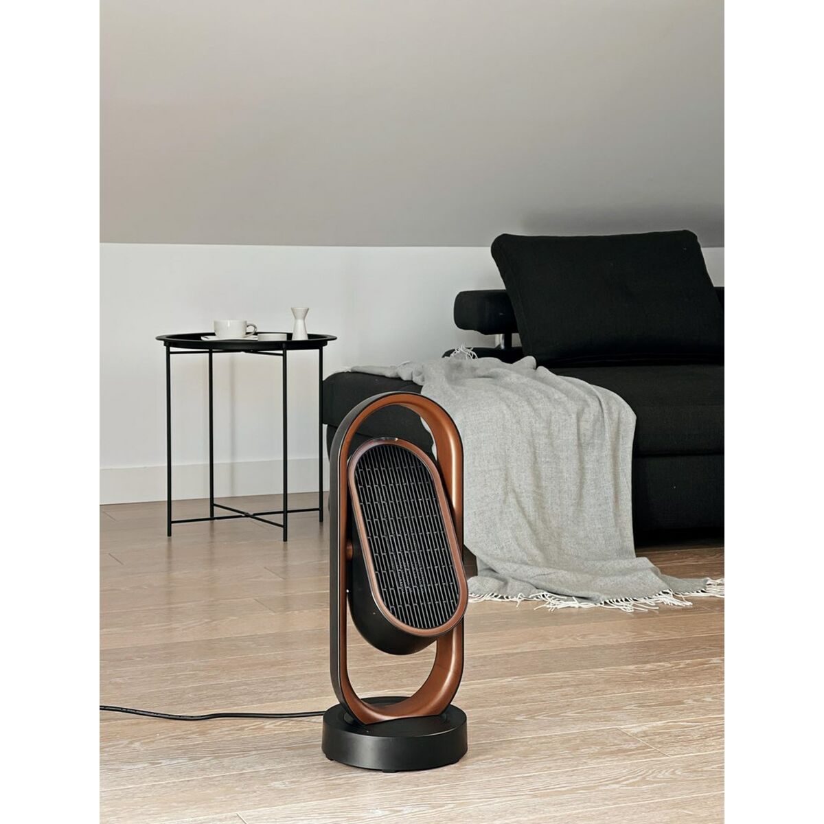 Bärbar värmefläkt Activejet Selected 3D Svart Brons 1800 W - 8
