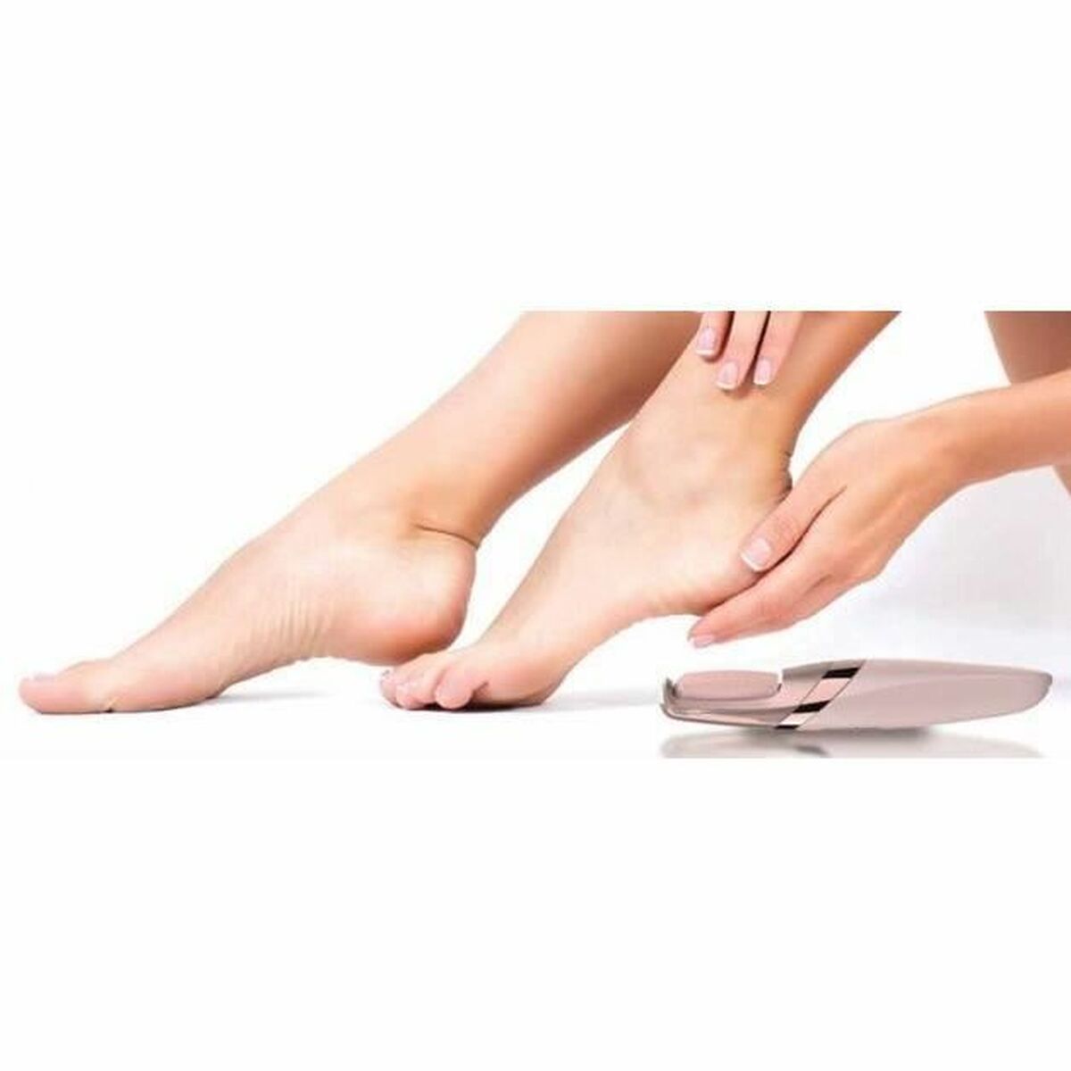 Electric Callus Remover FLAWLESS Pedi Rosa - 5