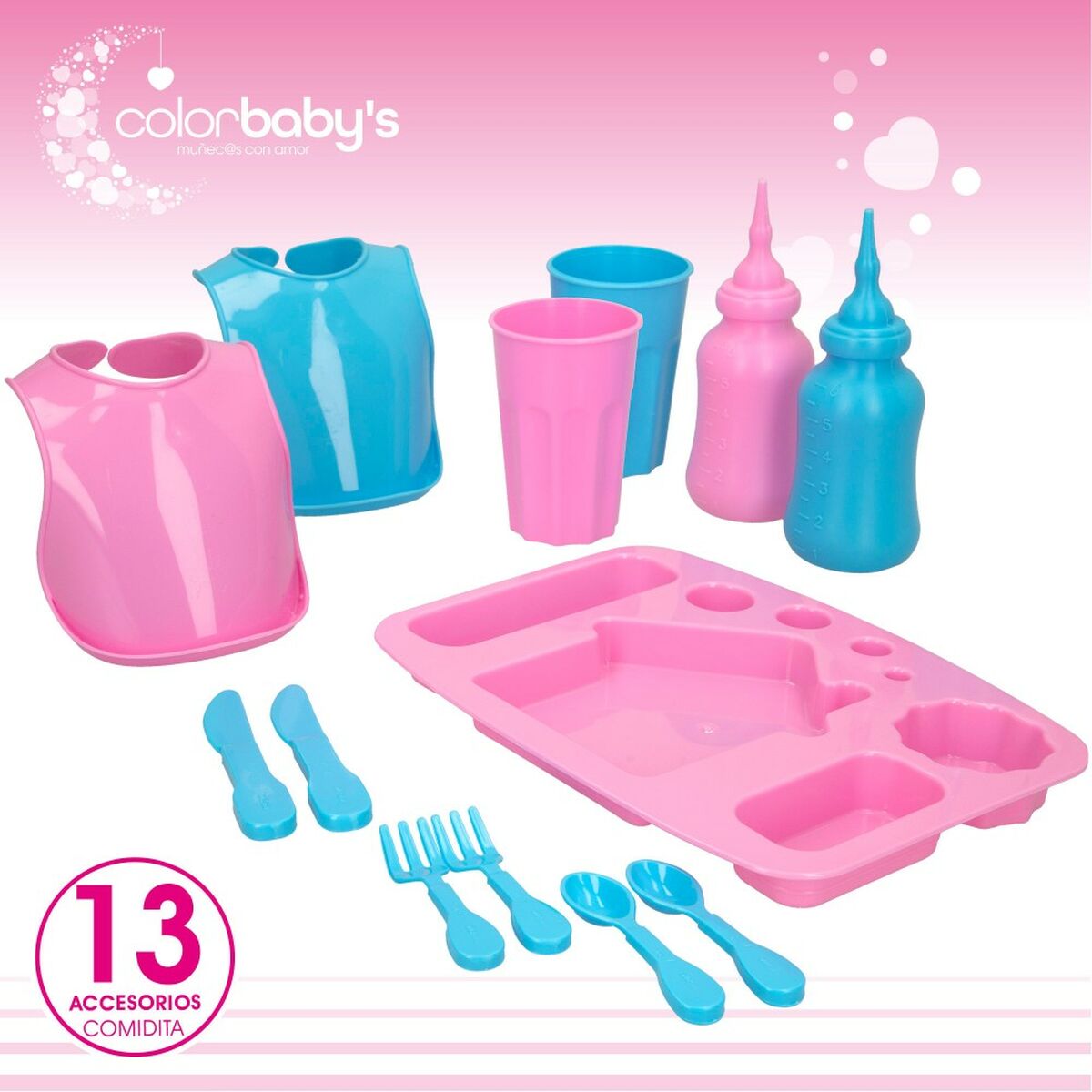 Bebisdocka Colorbaby - 10