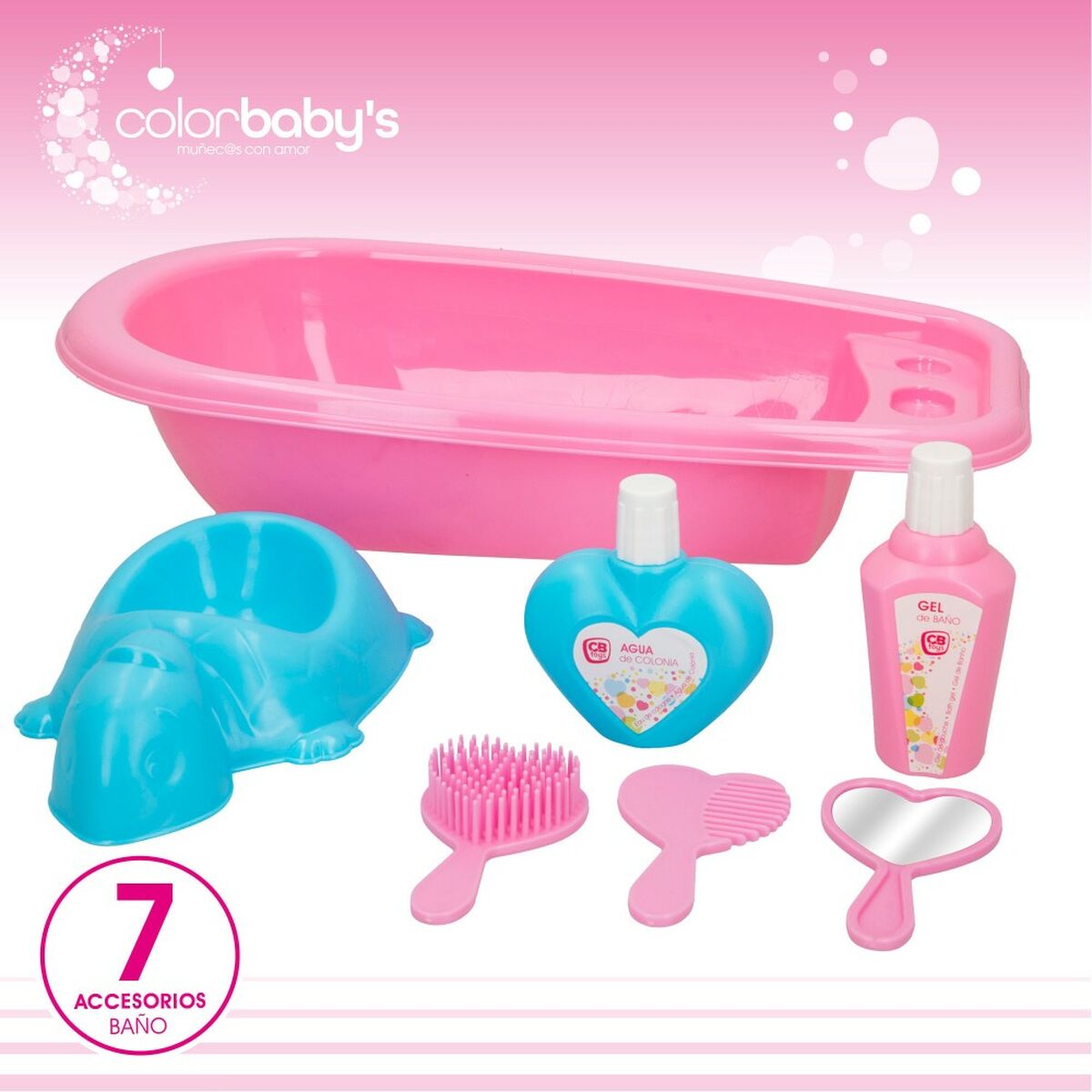 Bebisdocka Colorbaby - 3