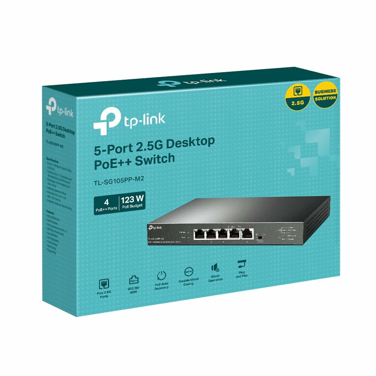 Switch TP-Link TL-SG105PP-M2 - 3