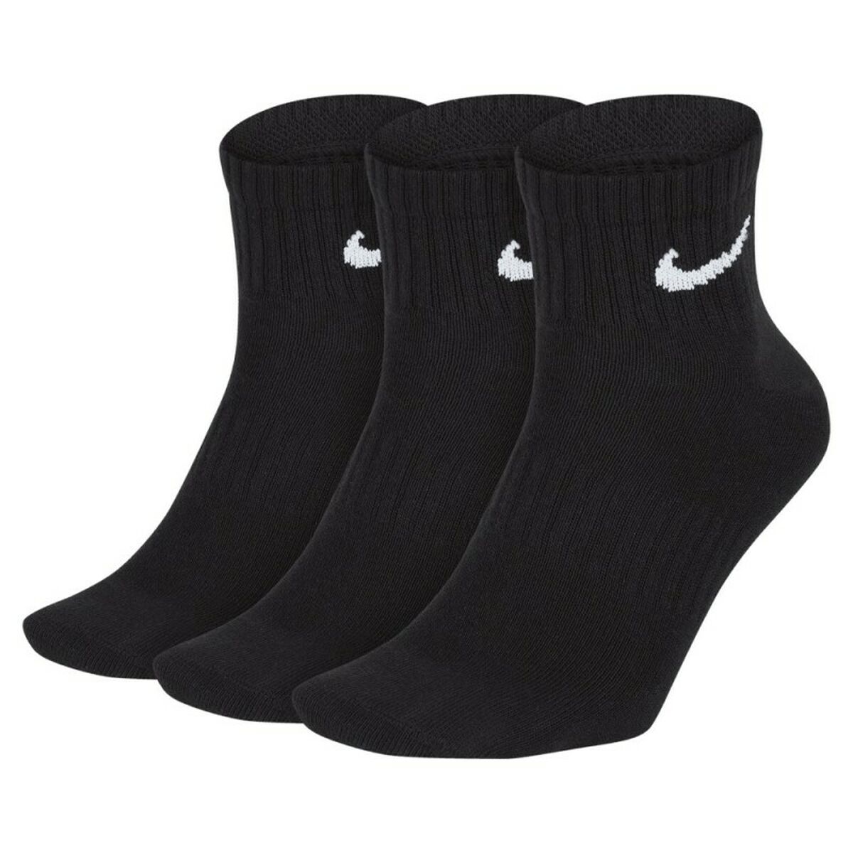 Sportstrumpor Nike U NK EVERYDAY LTWT ANKLE 3PR SX7677 010 Svart - 2
