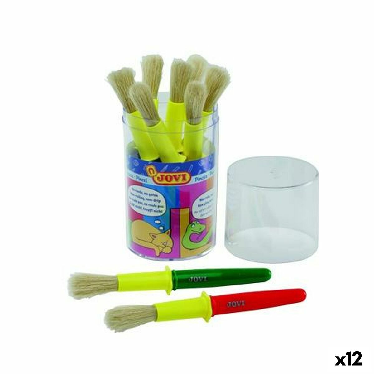 Penslar Jovi Multicolour 9 Delar (12 antal)