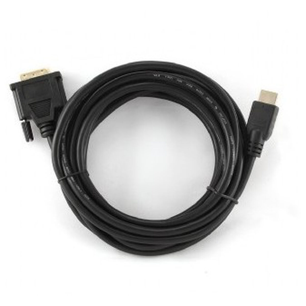 HDMI till DVI Adpater GEMBIRD 5m, HDMI/DVI, M/M Svart 5 m - 12