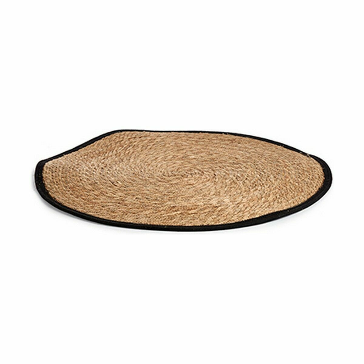 Matta Svart Naturell 80 x 1 x 80 cm (10 antal) - 5