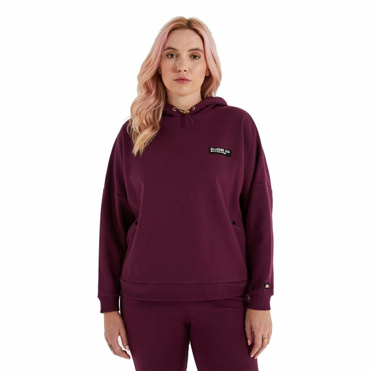 Tröja med huva Dam Ellesse  Semprevisa Grön Aubergine - 8