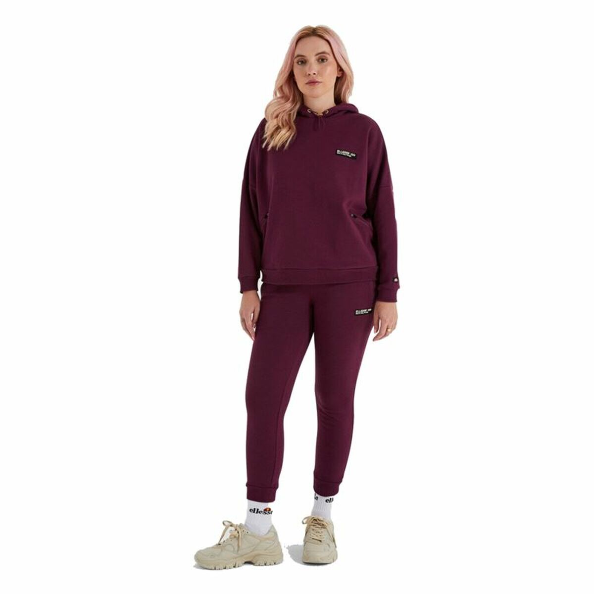 Tröja med huva Dam Ellesse  Semprevisa Grön Aubergine - 5
