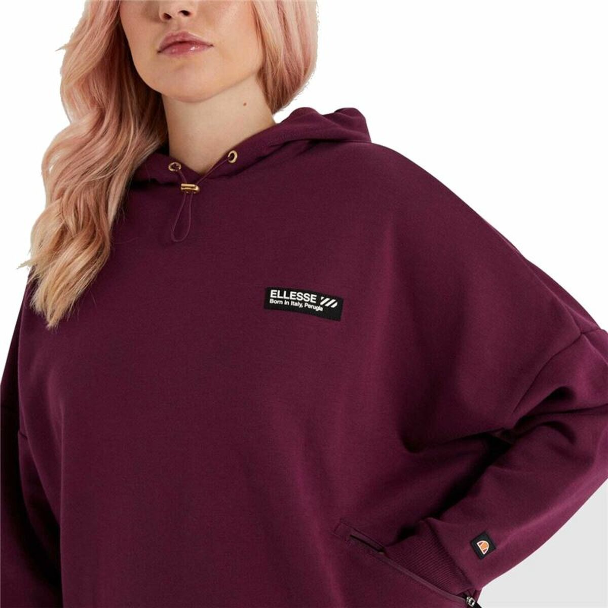 Tröja med huva Dam Ellesse  Semprevisa Grön Aubergine - 6
