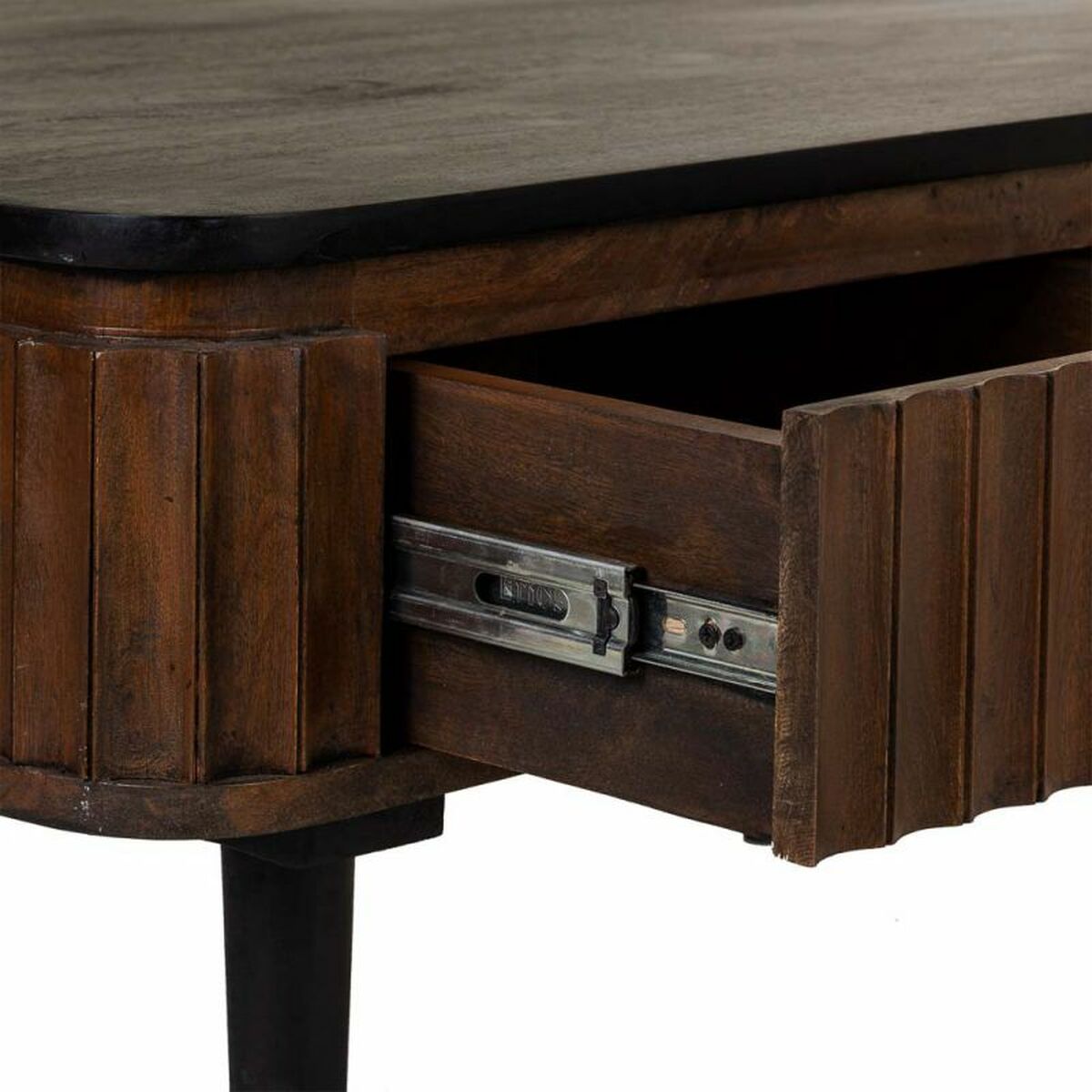 Soffbord Alexandra House Living Brun Järn Mangoträ 60 x 45 x 100 cm - 8