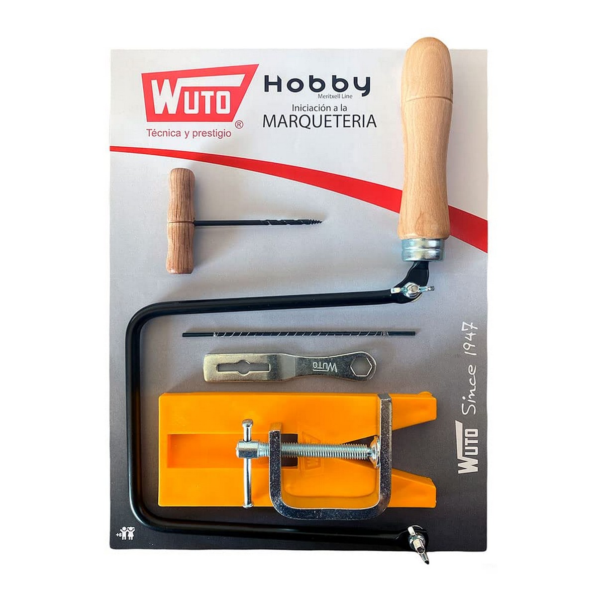 Verktygssats Wuto Intarsia 4 Delar