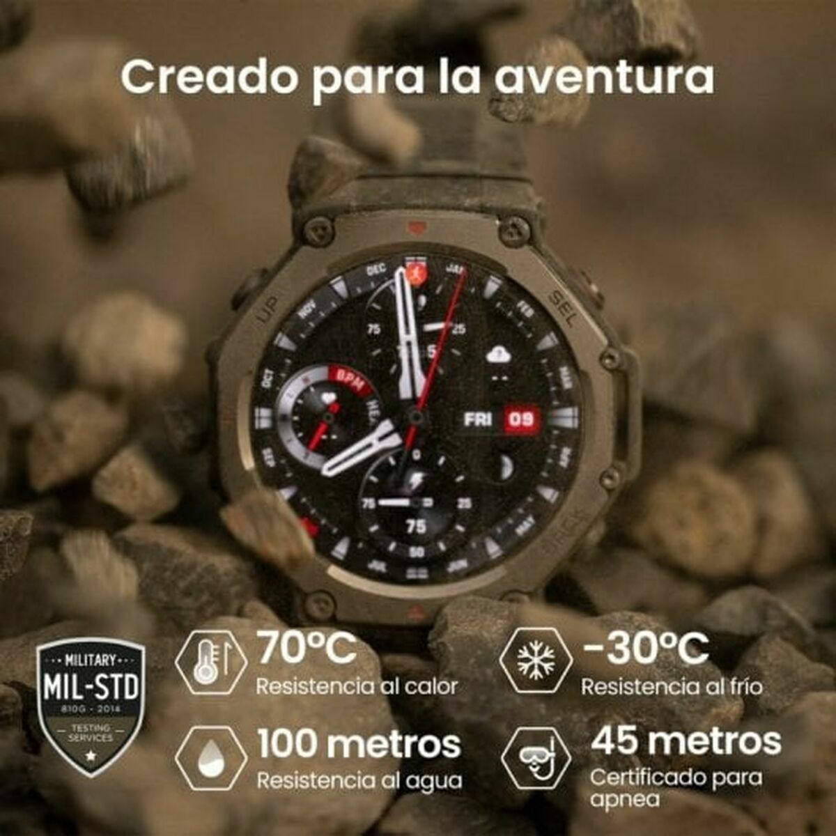 Smartklocka Amazfit W2323GL1N Svart 1,5" - 4