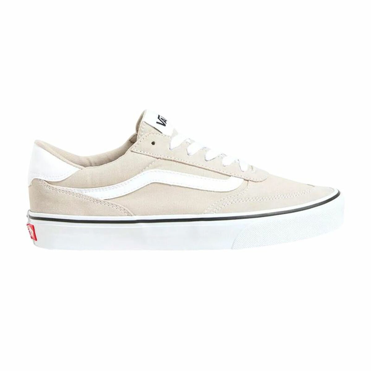 Gymnastikskor, Herr Vans Brooklyn Ls Sucv Silver Vit