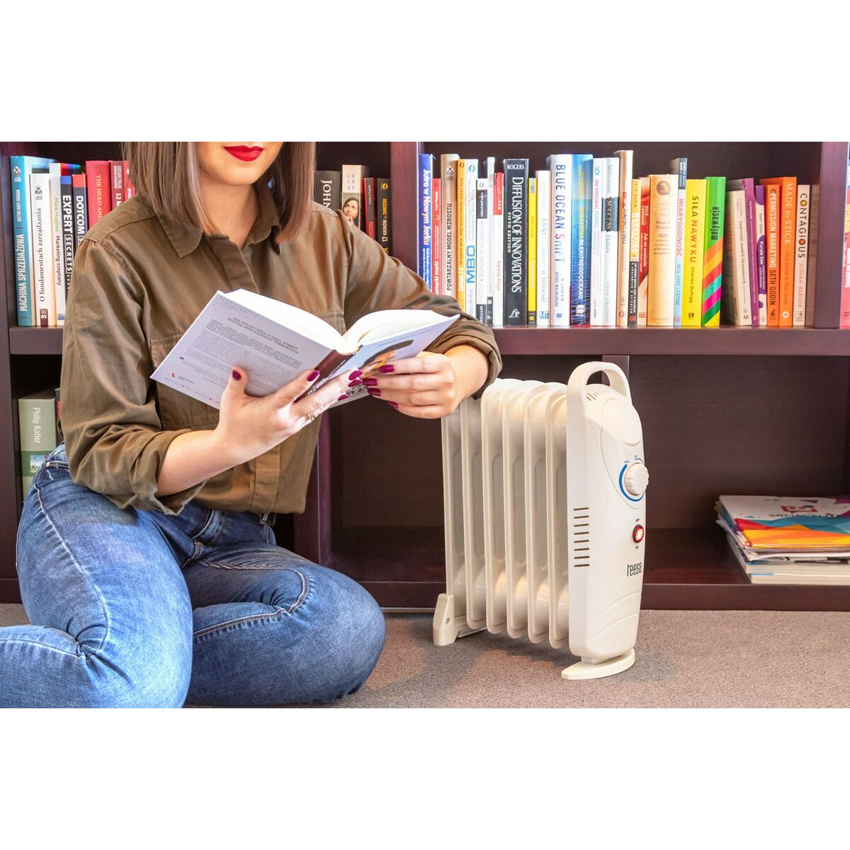Värmeelement TEESA TSA8035 Vit 800 W - 4