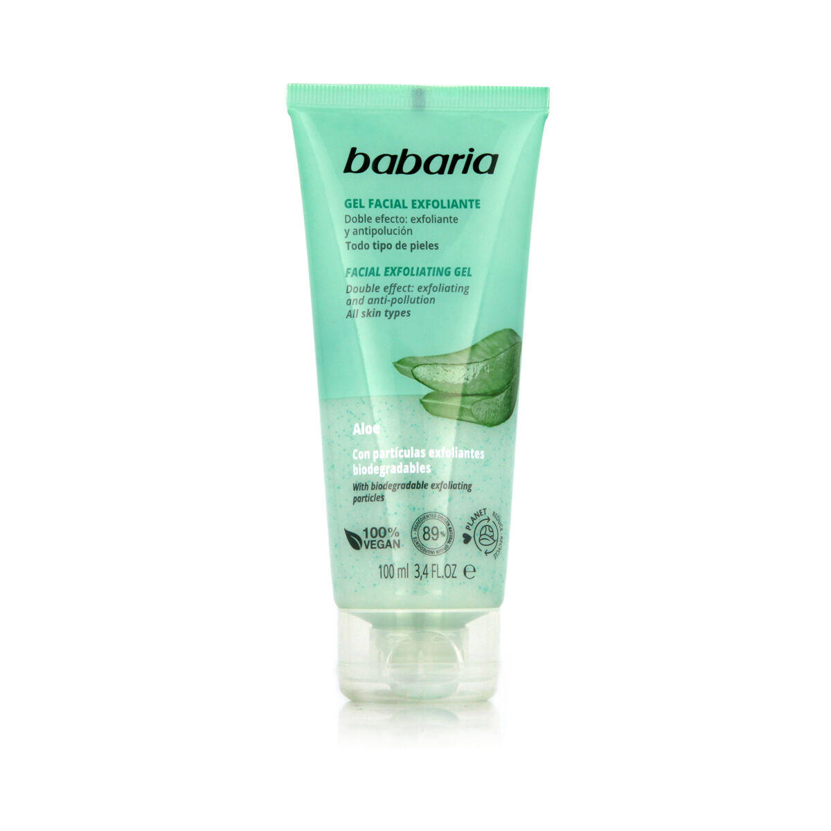Ansiktsskrubbgel Babaria Aloe Vera 100 ml