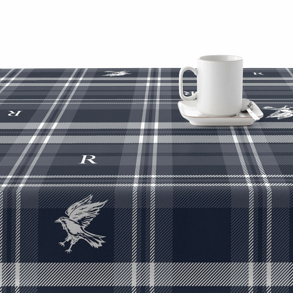 Fläckresistent bordsduk i harts Harry Potter Ravenclaw Multicolour 200 x 150 cm - 2