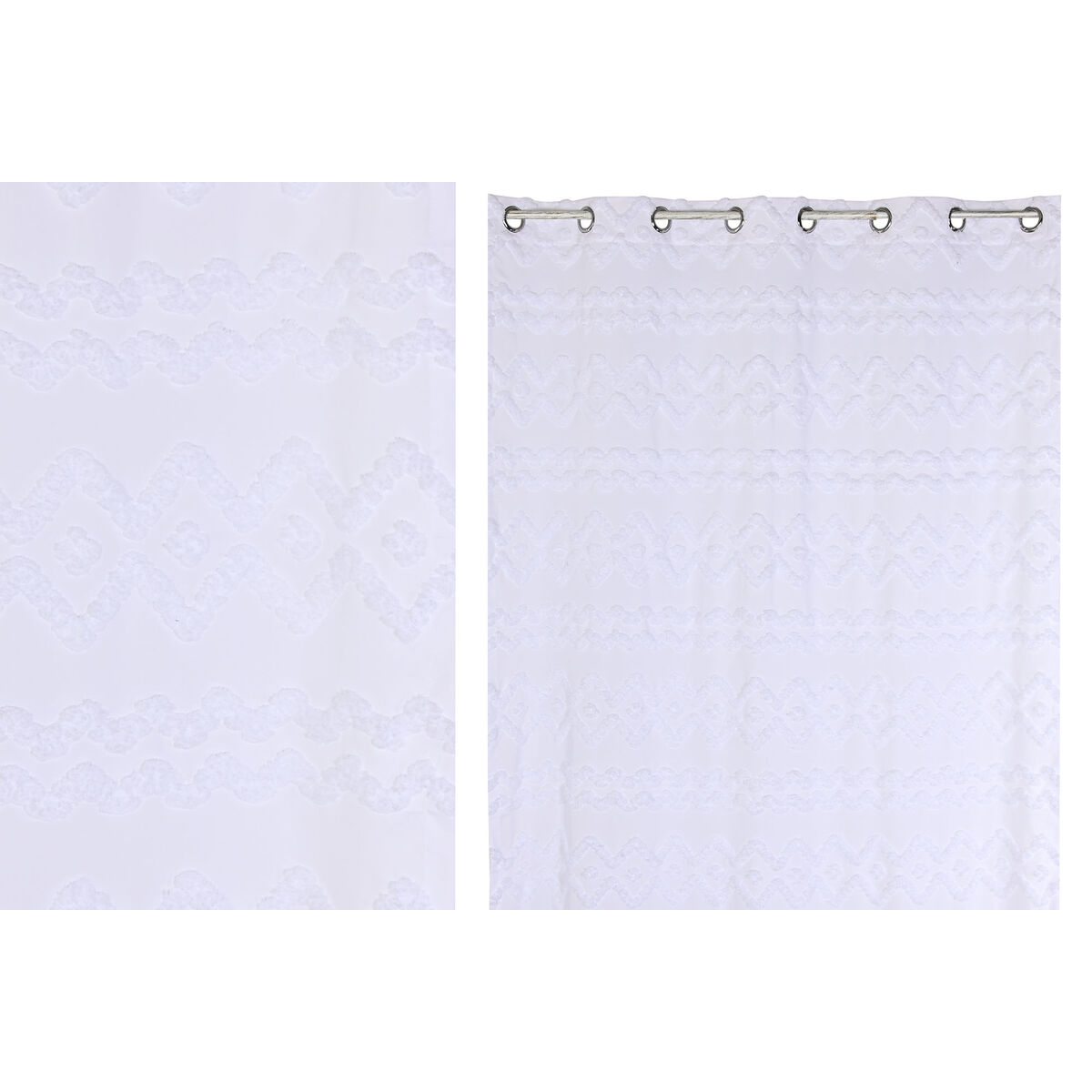 Gardin Home ESPRIT Vit 140 x 260 cm - 5