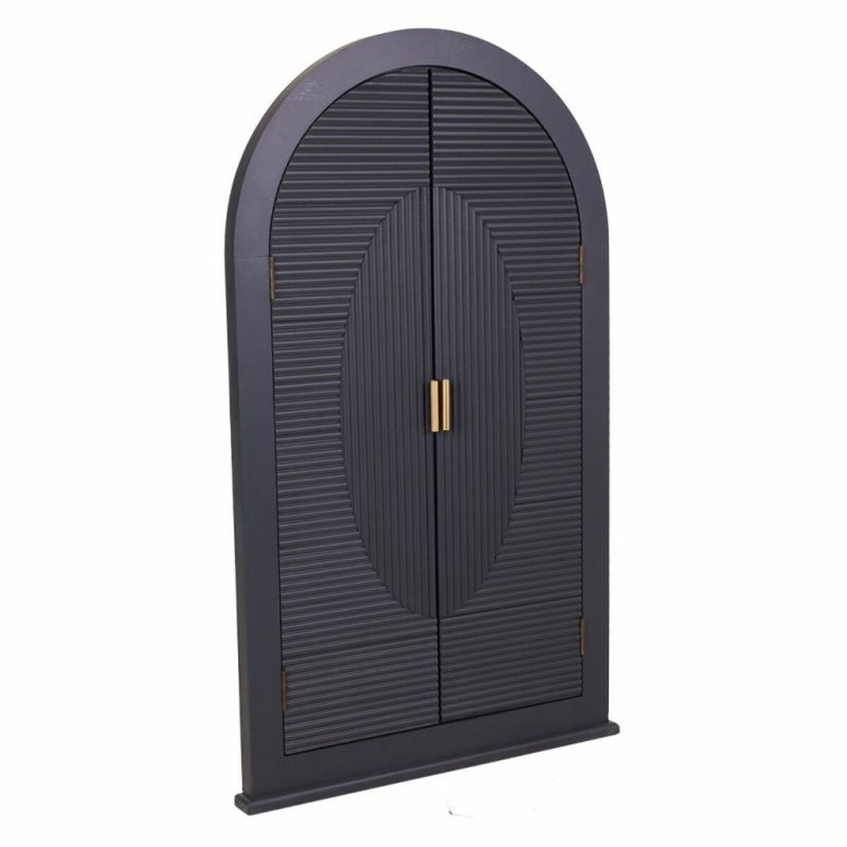 Väggspegel Alexandra House Living Gyllene Mörkgrå 5 x 105 x 62 cm Rektangulär - 4