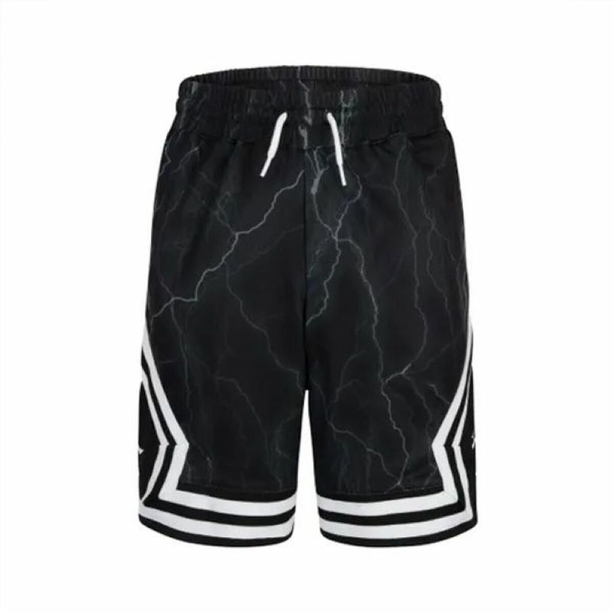 Sportshorts för barn Jordan JDN MJ AOP DIAMOND SHORT 95C890 F66 Svart