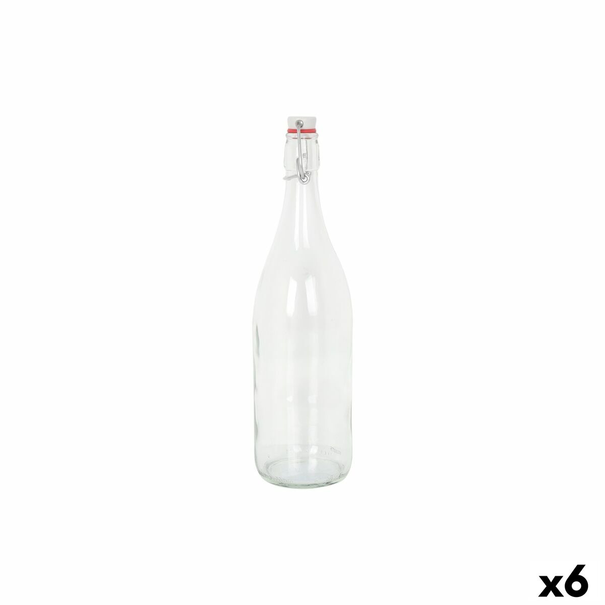 Glasflaska La Mediterránea Mecano Glas 1 L (6 antal)