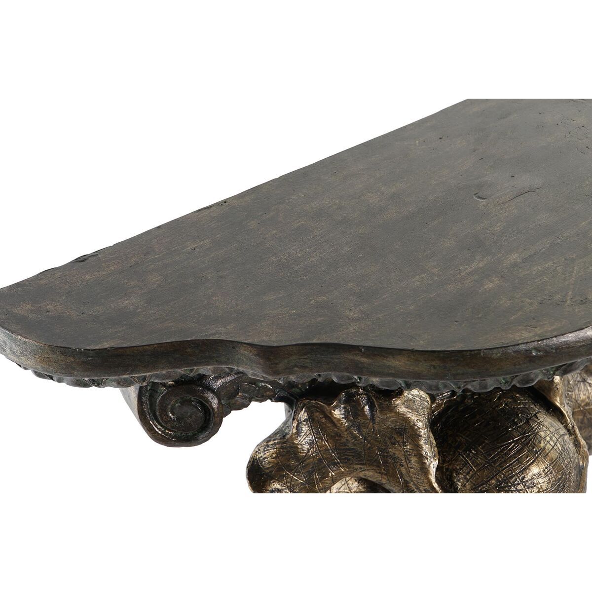 Hyllor DKD Home Decor Elefant Gyllene Harts (36,5 x 16,5 x 36 cm) - 7