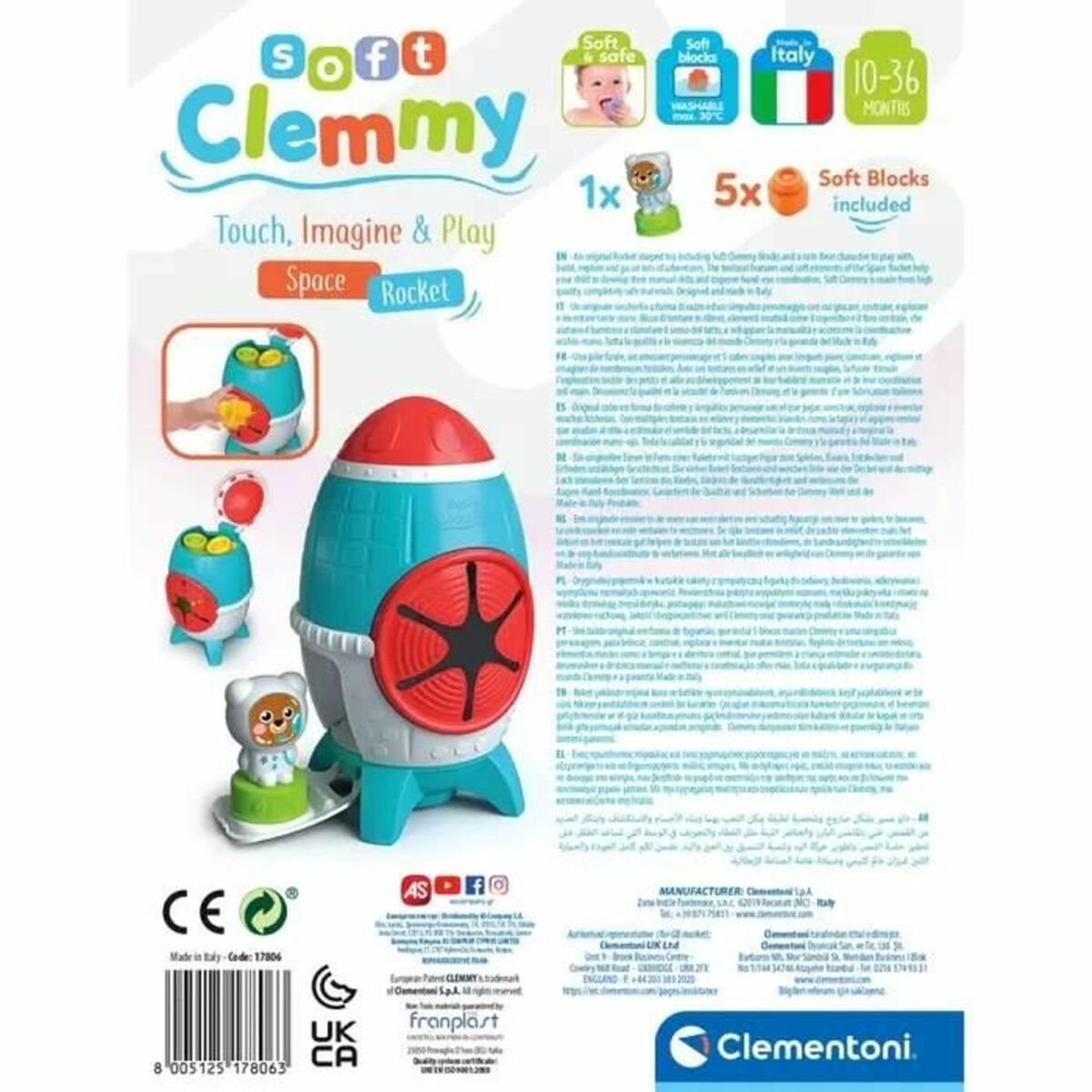 Utbildningsspel Clementoni Space Rocket - 8