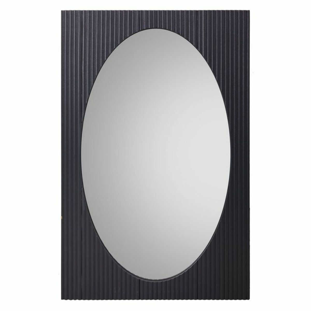 Väggspegel Alexandra House Living Gyllene Mörkgrå 2 x 80 x 50 cm Rektangulär - 3