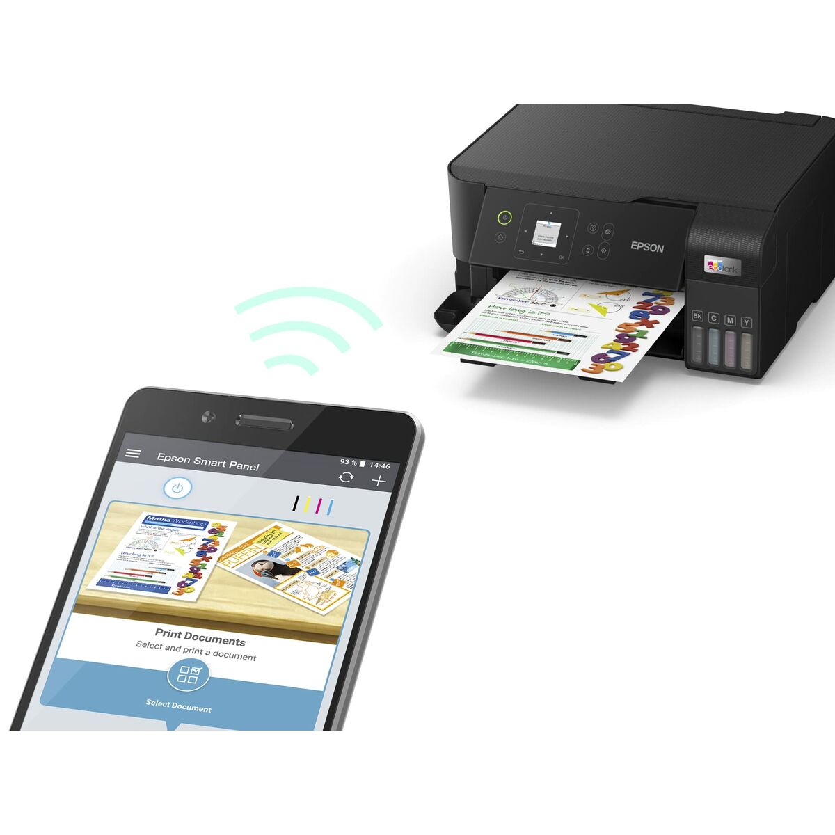 Multifunktionsskrivare Epson EcoTank ET-2840 - 5