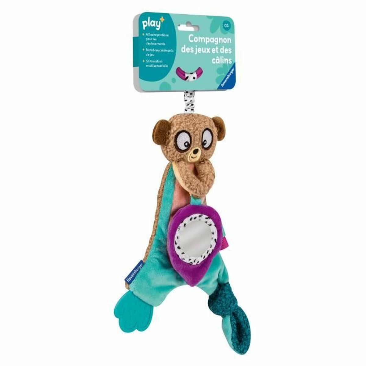 Bebisleksak Ravensburger My awakening comforter - Little meerkat - 4