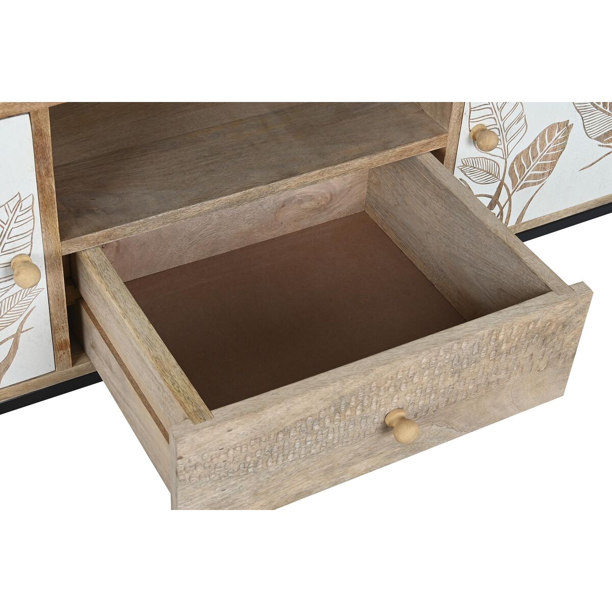 TV-möbler DKD Home Decor Metall Mangoträ (140 x 40 x 50 cm) - 8