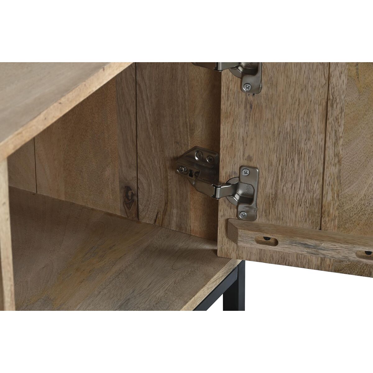 TV-möbler DKD Home Decor Metall Mangoträ (140 x 40 x 50 cm) - 7
