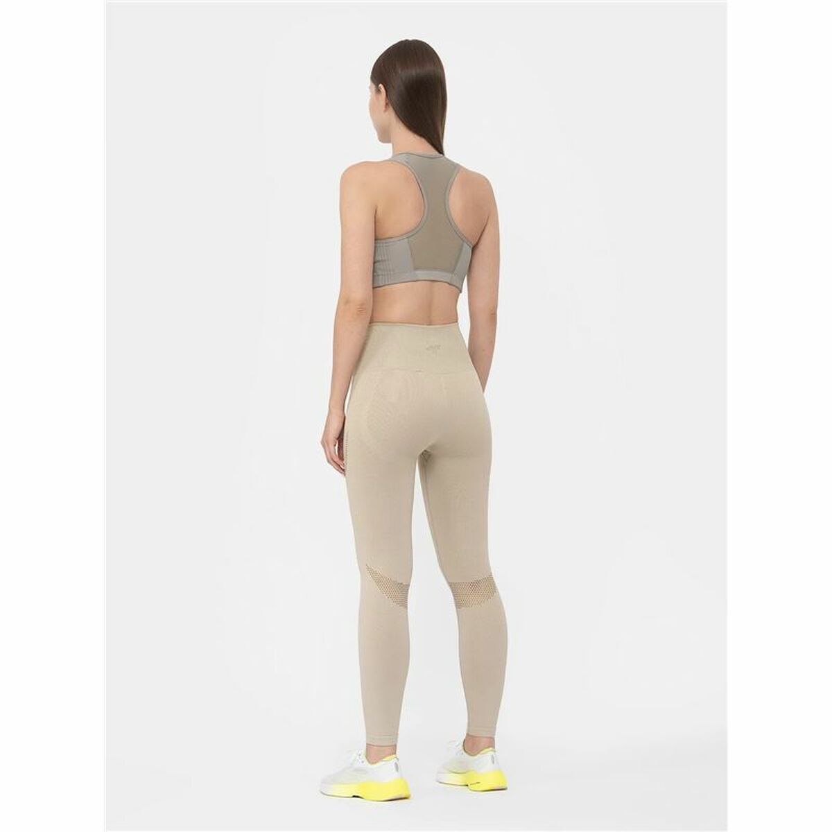 Sport-leggings, Dam 4F Functional SPDF012 Beige - 2