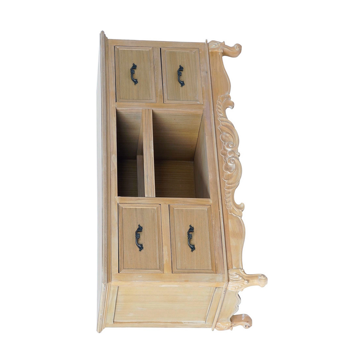 TV-möbler DKD Home Decor Naturell 121 x 39 x 59,5 cm - 2
