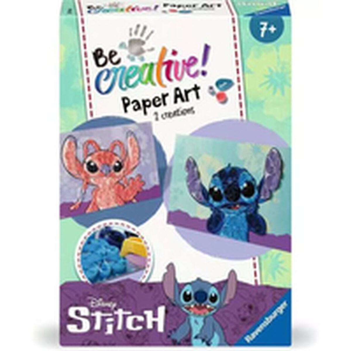 Craft Game Ravensburger Be creative ! Paper Art Stitch - 2