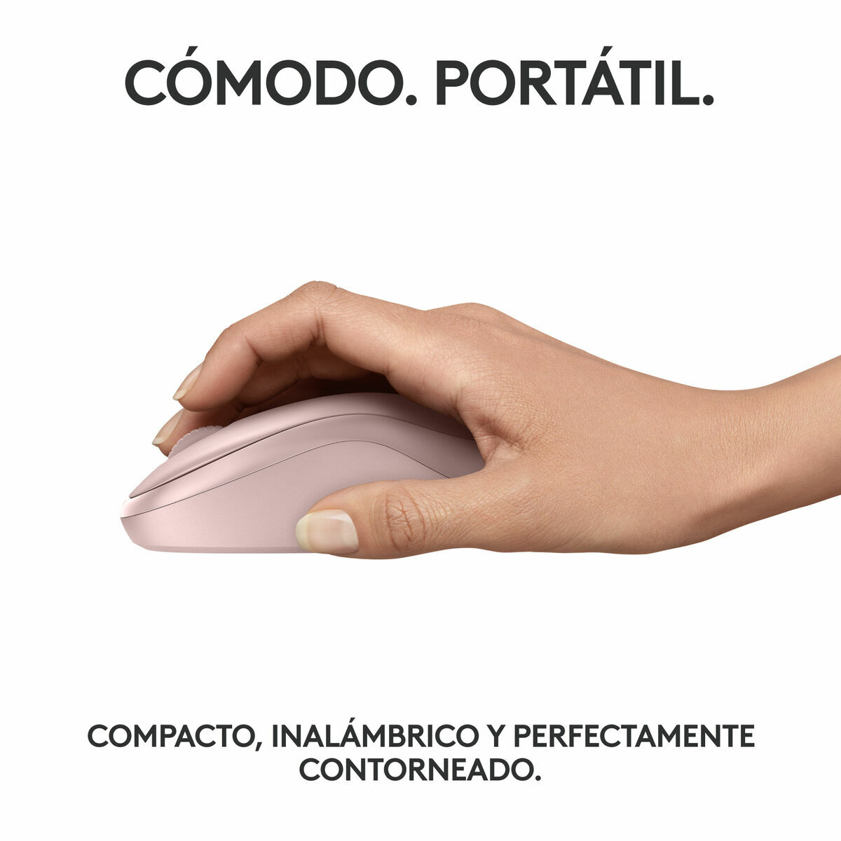 Mus Logitech M240 Rosa - 9