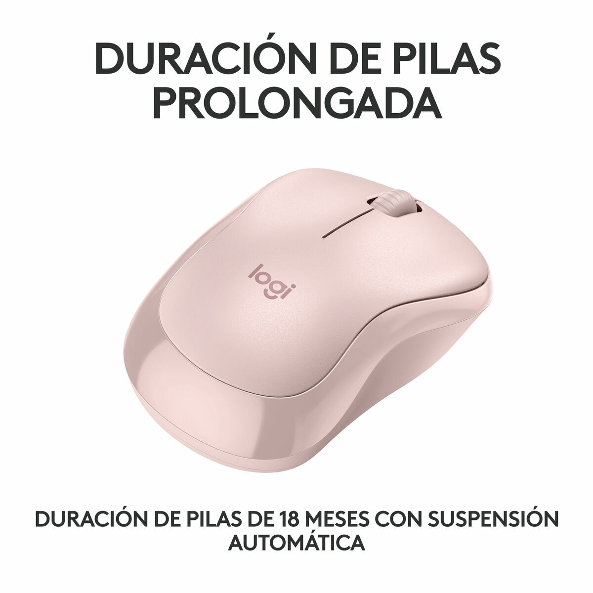 Mus Logitech M240 Rosa - 10