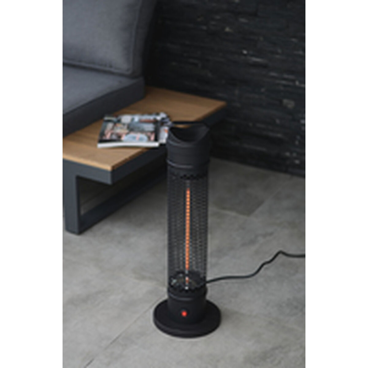 Värmeelement Activejet Activejet APH-IS800 Svart 800 W Stål Extern - 3