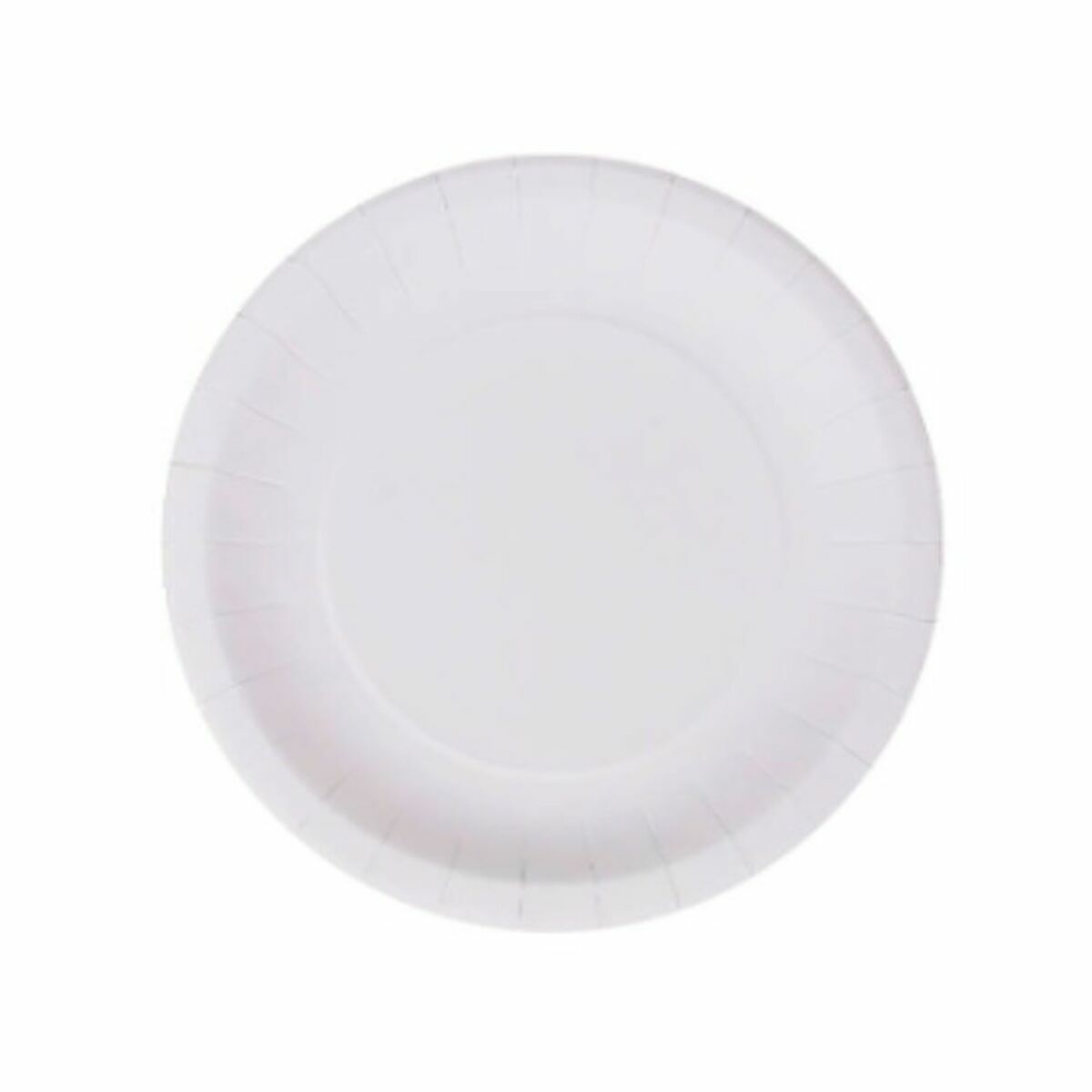 Tallriksset Algon Engångsanvändning Vit Papp 20 cm (10 antal) - 2