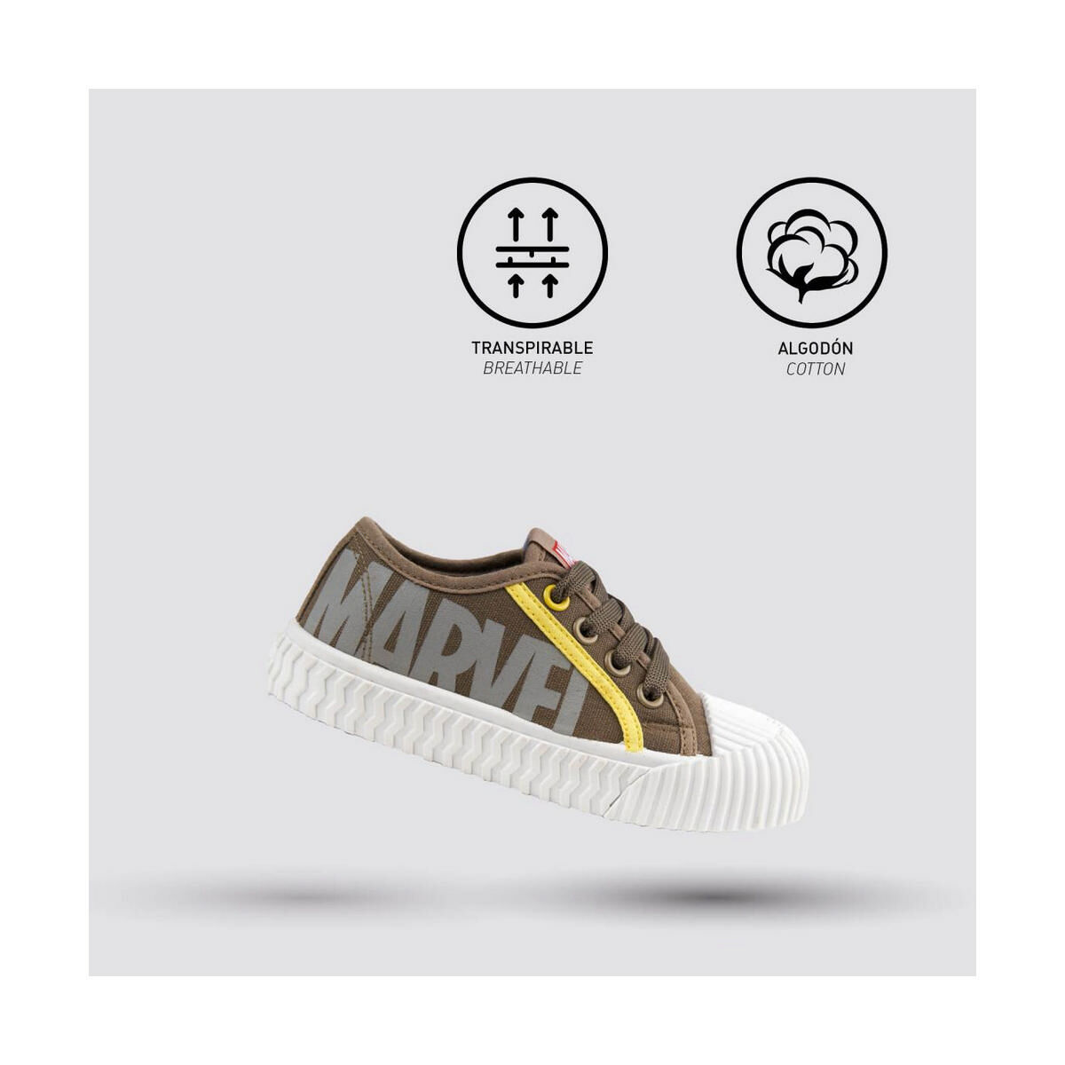 Sportskor Casual Barn Marvel Beige - 4