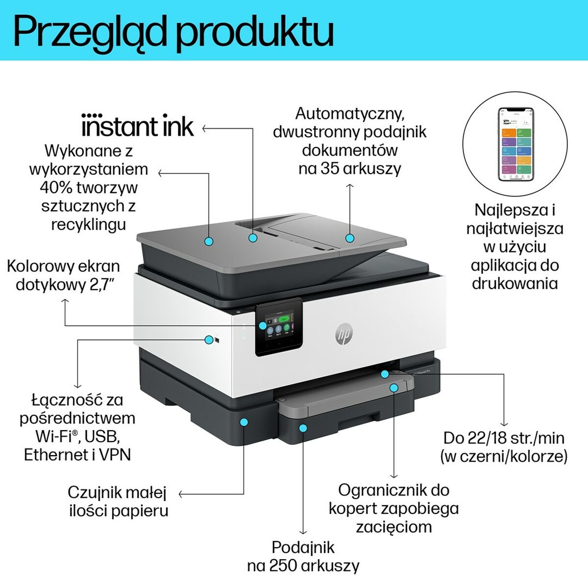 Multifunktionsskrivare HP 403X8B - 2