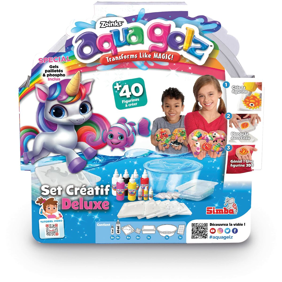 Sats med vattenfärger Simba set creatif deluxe - 2