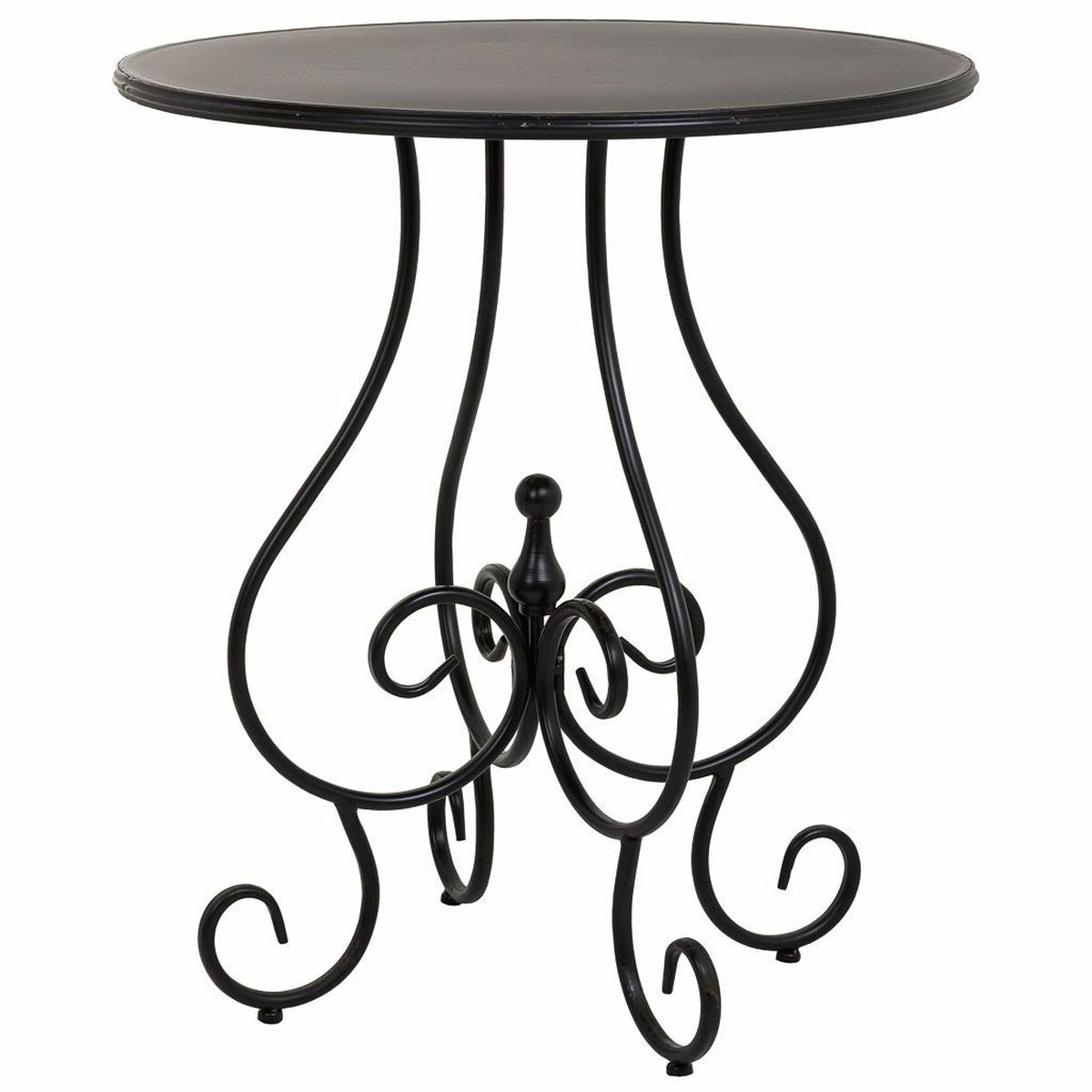 Bord Alexandra House Living Svart 71 x 80 x 71 cm