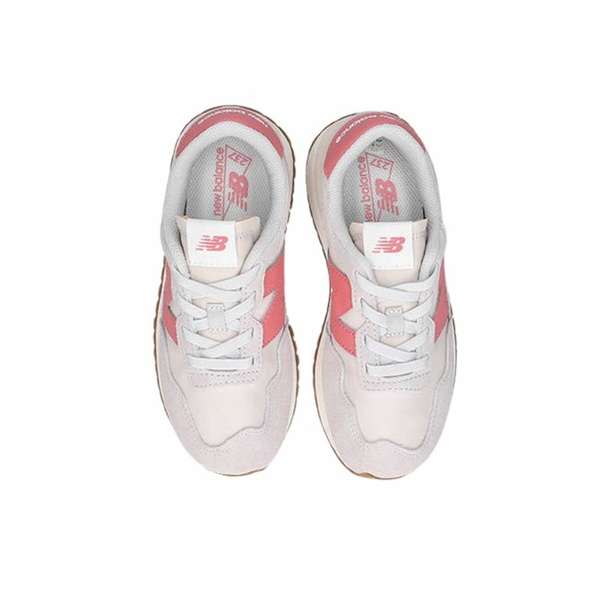 Sportskor för barn New Balance 237 Bungee Vit - 7