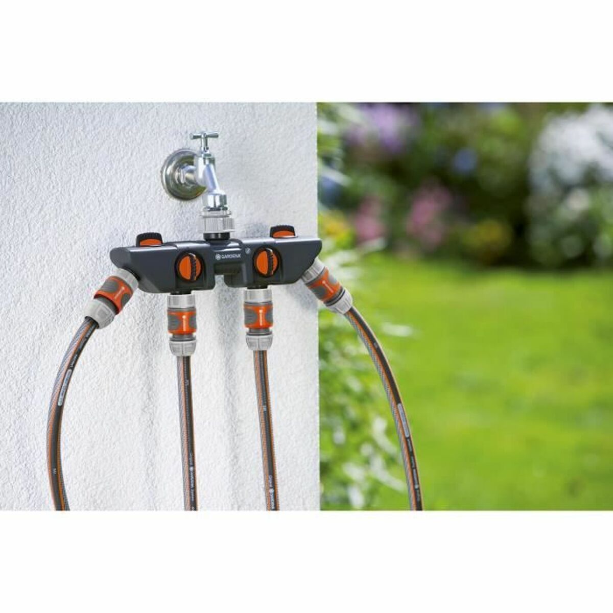 Slanganslutning Gardena Prof-System 08194-20 Fyrfaldig - 3