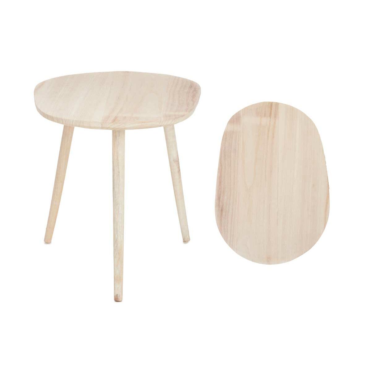 Soffbord Gift Decor Vit 68 x 50 x 48 cm - 3