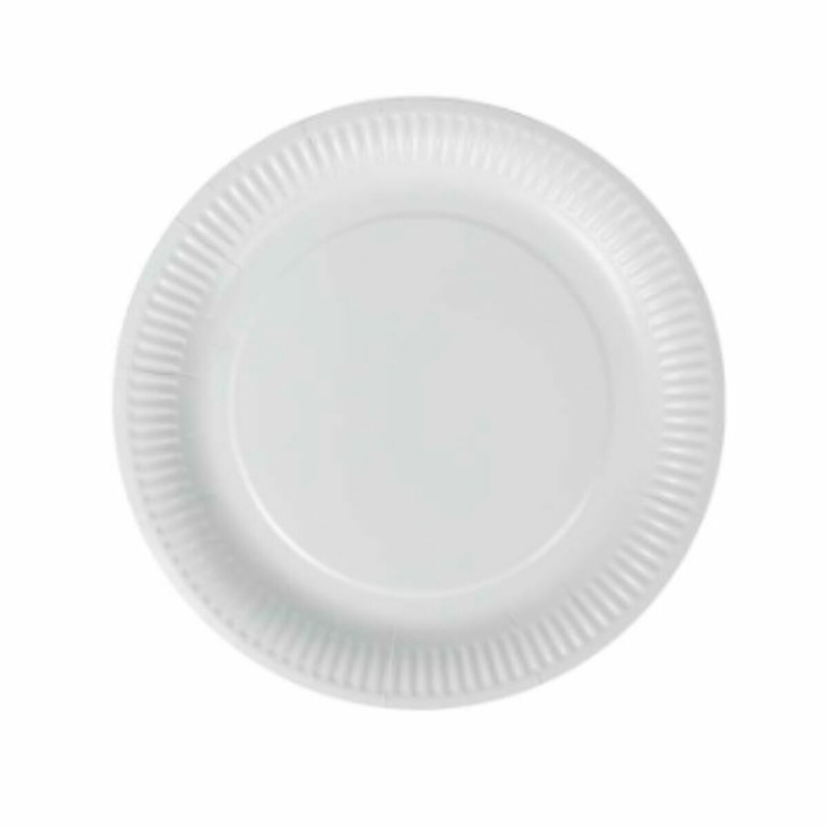 Tallriksset Algon Engångsanvändning Vit Papp 23 cm (36 antal) - 2