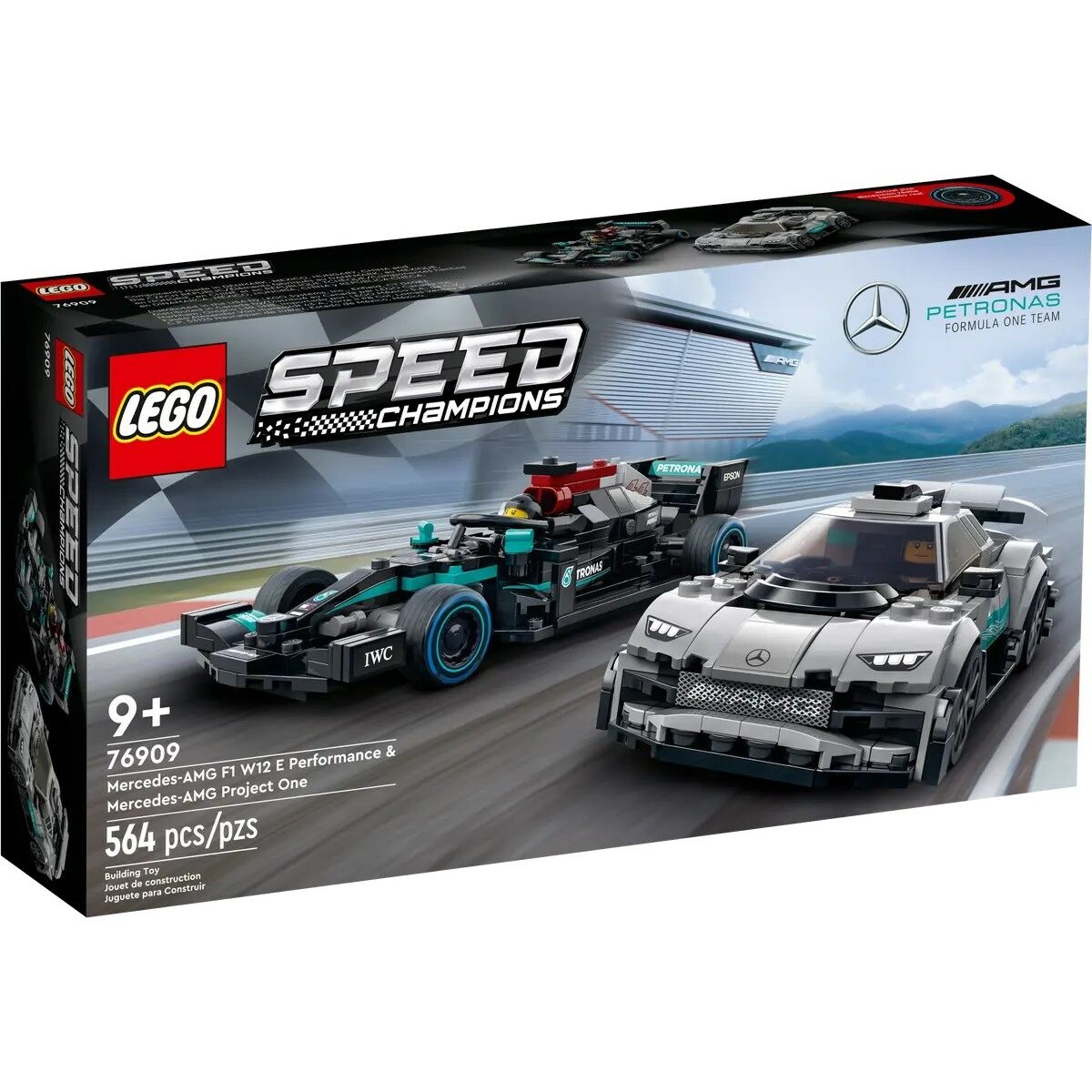 Playset Lego Speed Champions: Mercedes-AMG F1 W12 E Performance & Mercedes-AMG Project One 76909 - 9