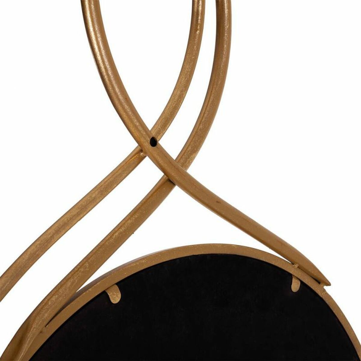Väggspegel Alexandra House Living Gyllene 101 x 4 x 68 cm Cirklar - 5
