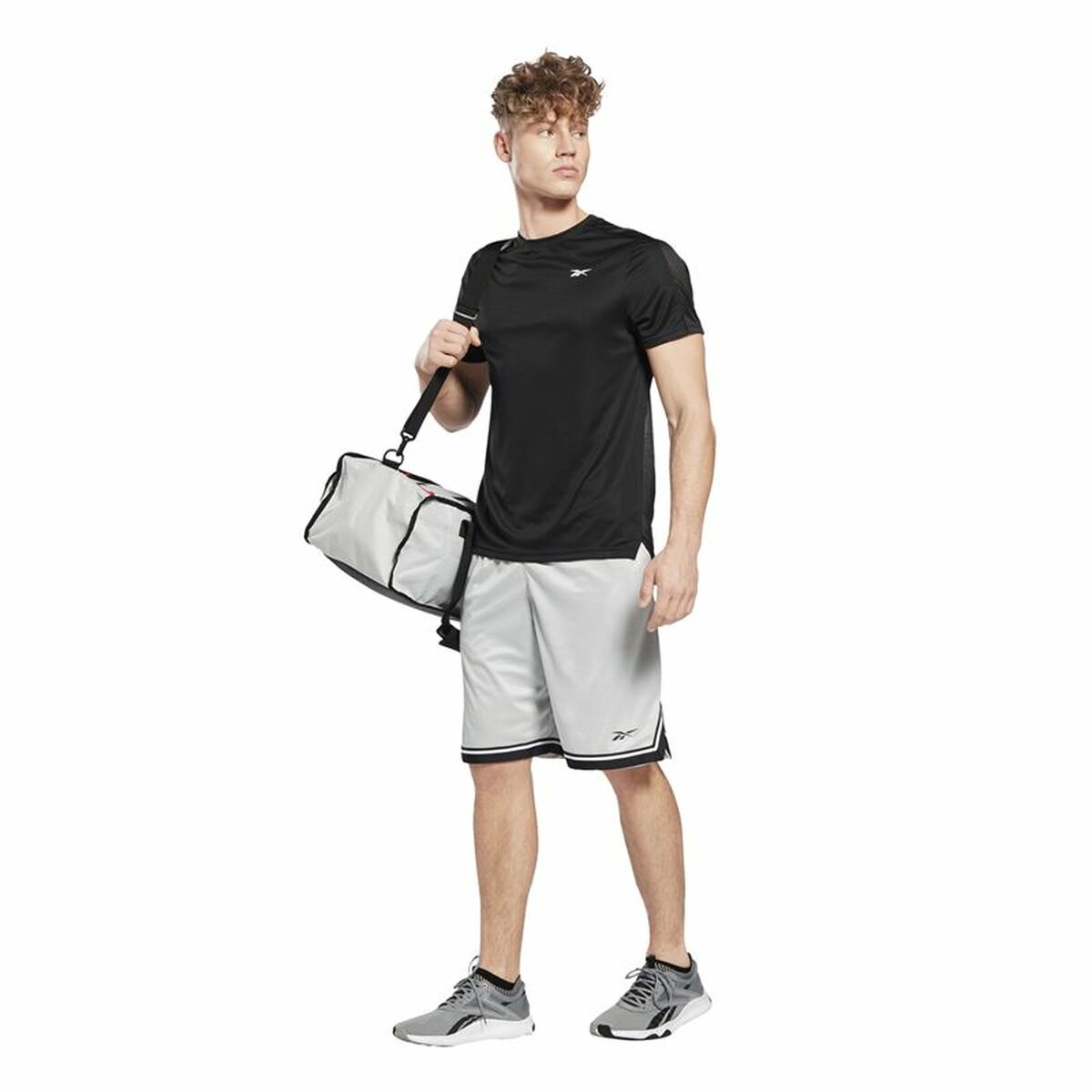 T-shirt med kortärm Herr Reebok Workout Ready Tech Svart - 5