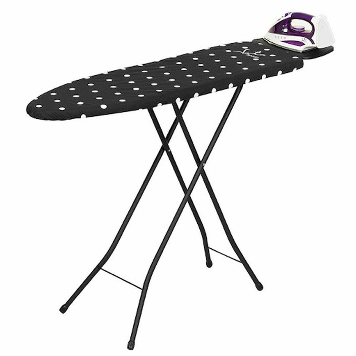 Strykbräda JATA HPLA8100 Svart Rostfritt stål (1 antal)