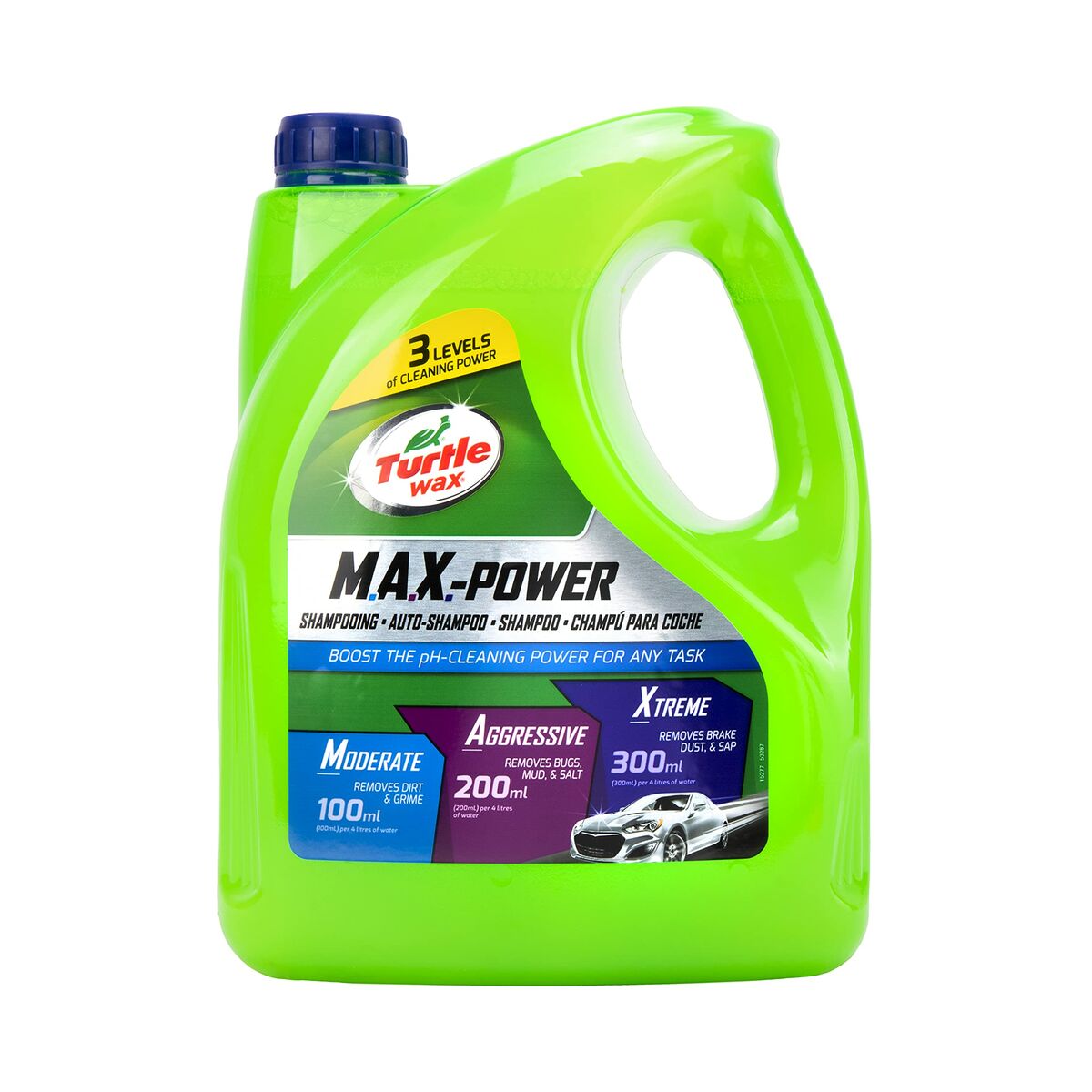 Bilschampo Turtle Wax TW53287 4 L pH-neutral